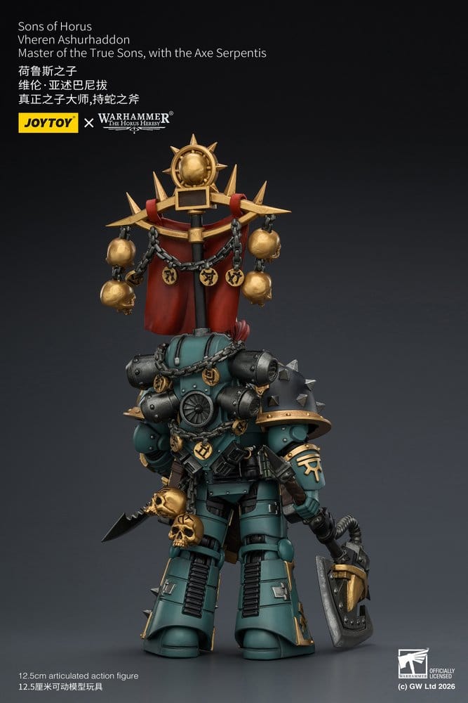 Warhammer The Horus Heresy Actionfigur Sons of Horus Vheren Ashurhaddon Master of the True Sons 13 cm - Preorder - ETA: 10.08.2026