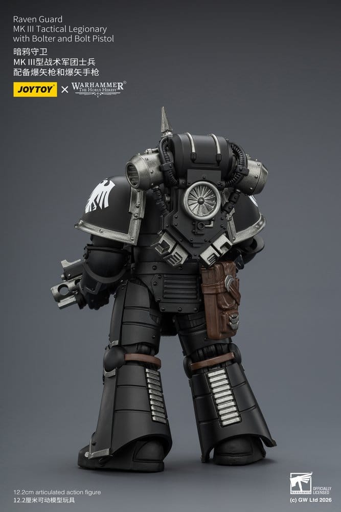 Warhammer 40,000 Actionfigur Raven Guard MK III Tactical Legionary 12 cm - Preorder - ETA: 10.08.2026