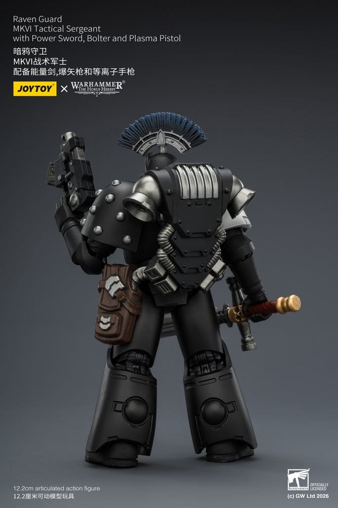 Warhammer 40,000 Actionfigur Raven Guard MkVI Tactical Sergeant 12 cm - Preorder - ETA: 10.08.2026