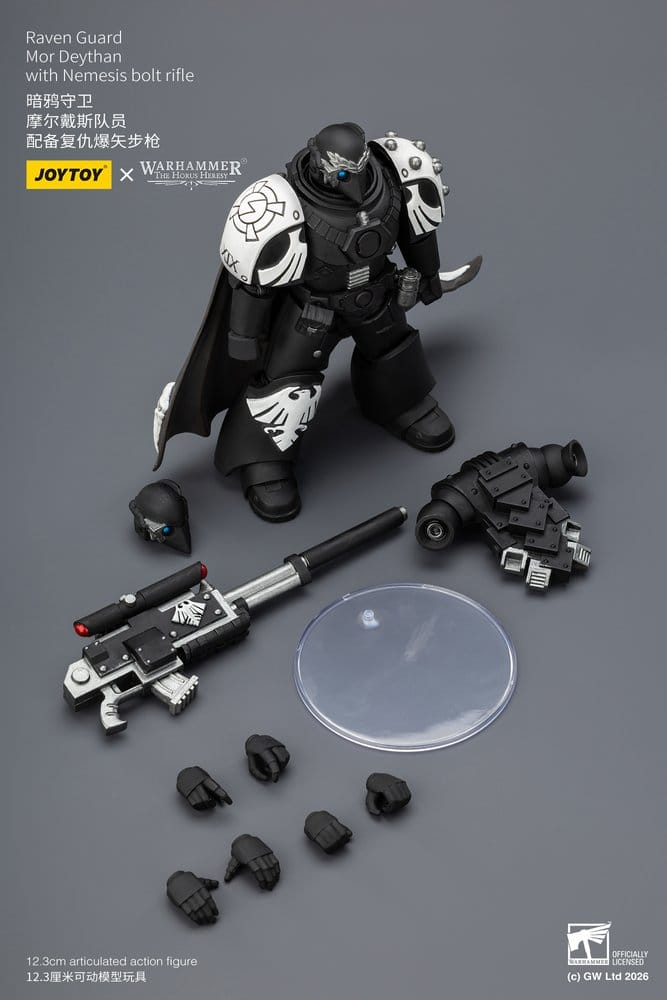 Warhammer 40,000 Actionfigur Raven Guard Mor Deythan 12 cm - Preorder - ETA: 10.08.2026