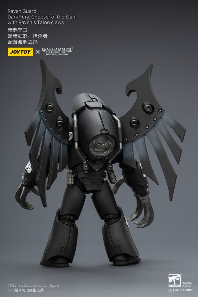 Warhammer 40,000 Actionfigur Raven Guard Dark Fury, Chooser of the Slain 12 cm - Preorder - ETA: 25.09.2026