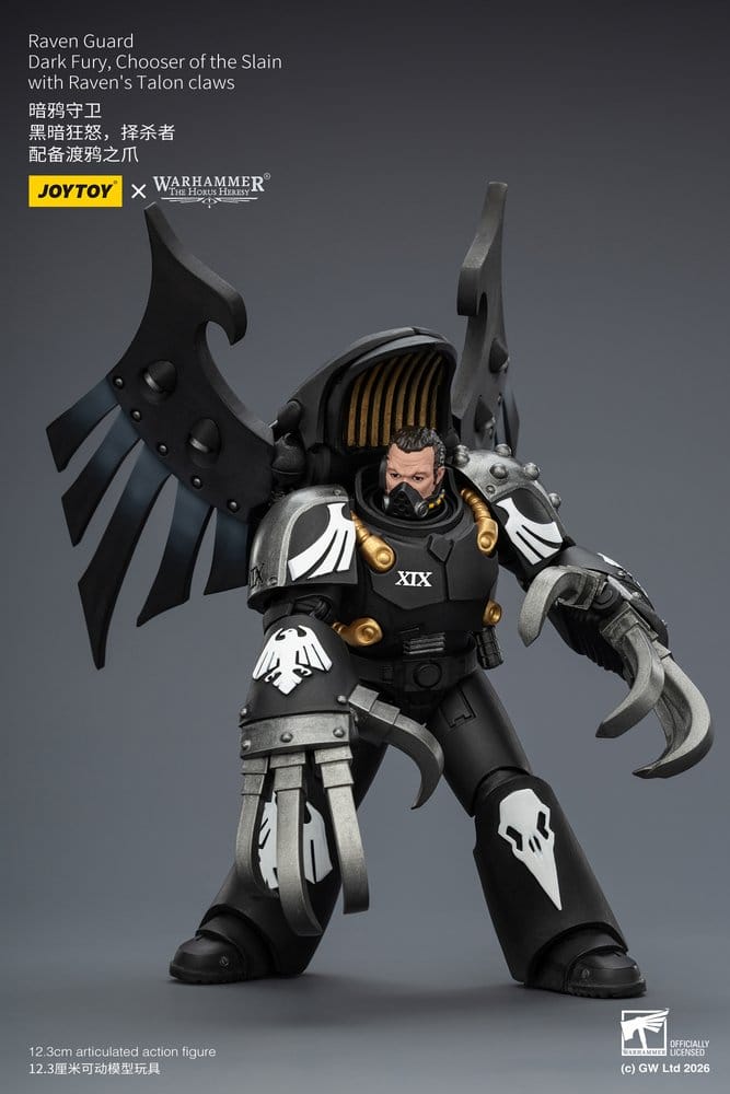 Warhammer 40,000 Actionfigur Raven Guard Dark Fury, Chooser of the Slain 12 cm - Preorder - ETA: 25.09.2026