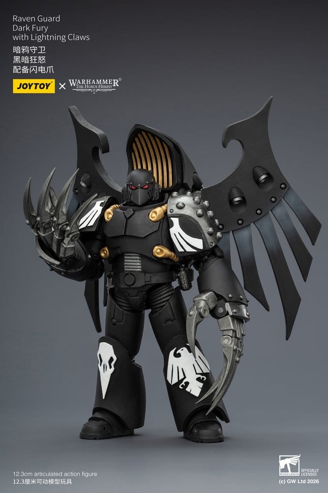 Warhammer 40,000 Actionfigur Raven Guard Dark Fury 12 cm - Preorder - ETA: 25.09.2026