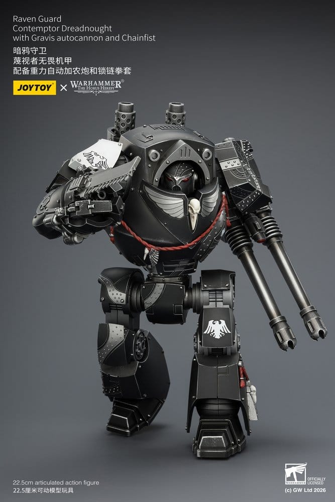 Warhammer 40,000 Actionfigur Raven Guard Contemptor Dreadnought 23 cm - Preorder - ETA: 23.10.2026