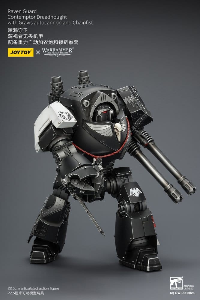 Warhammer 40,000 Actionfigur Raven Guard Contemptor Dreadnought 23 cm - Preorder - ETA: 23.10.2026