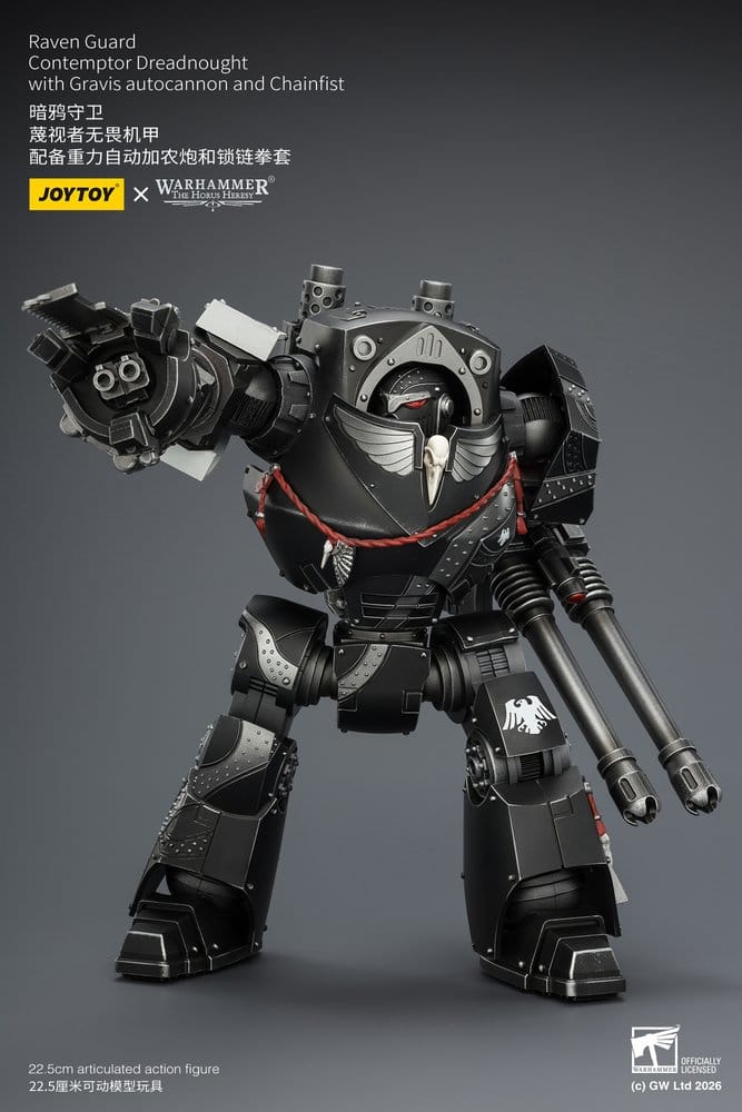 Warhammer 40,000 Actionfigur Raven Guard Contemptor Dreadnought 23 cm - Preorder - ETA: 23.10.2026
