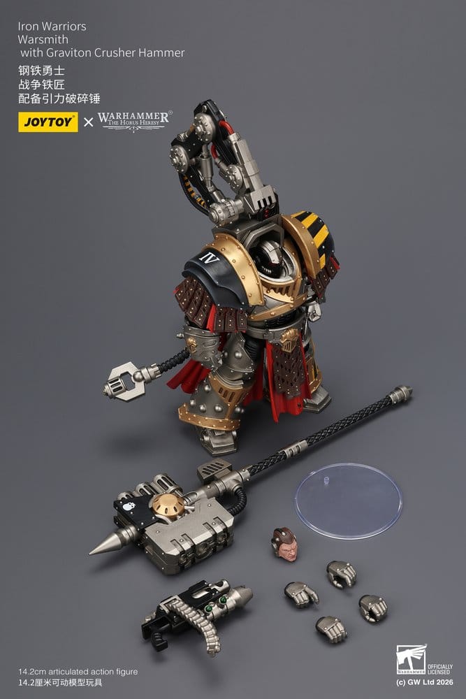Warhammer The Horus Heresy Actionfigur Iron Warriors Warsmith 14 cm - Preorder - ETA: 25.09.2026