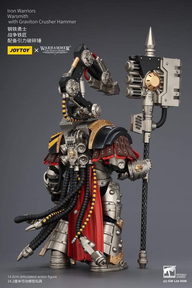 Warhammer The Horus Heresy Actionfigur Iron Warriors Warsmith 14 cm - Preorder - ETA: 25.09.2026