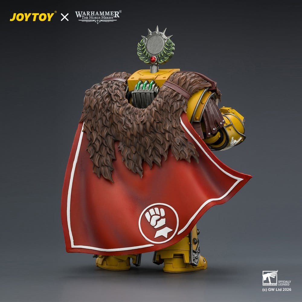 Warhammer Actionfigur Imperial Fists Lord Castellan Evander Garrius, The Tyrant of Cthonia 14 cm - Preorder - ETA: 07.10.2026
