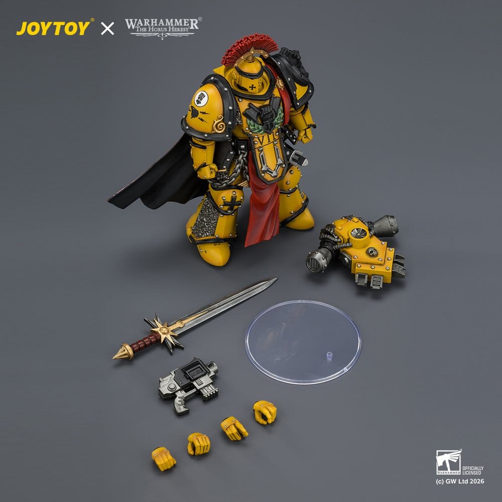 Warhammer Actionfigur Imperial Fists Legion Praetor in Mk III Armour 13 cm - Preorder - ETA: 07.10.2026