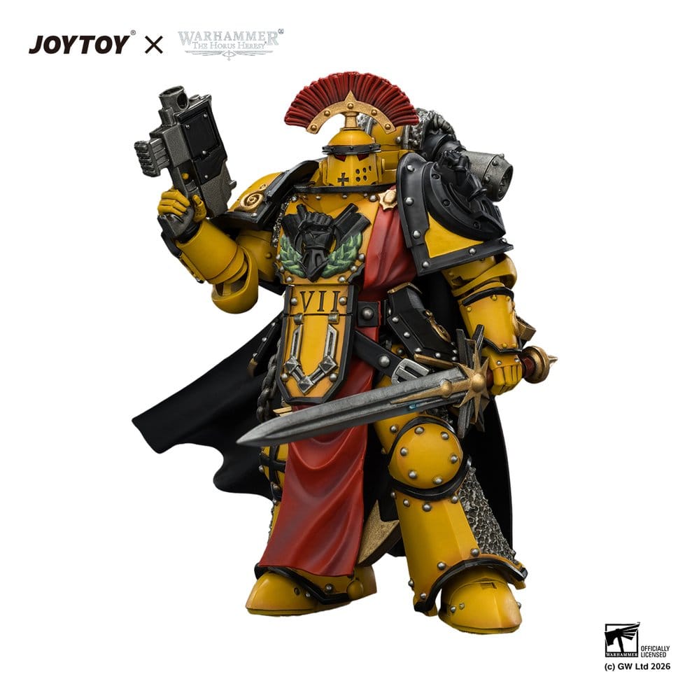 Warhammer Actionfigur Imperial Fists Legion Praetor in Mk III Armour 13 cm - Preorder - ETA: 07.10.2026