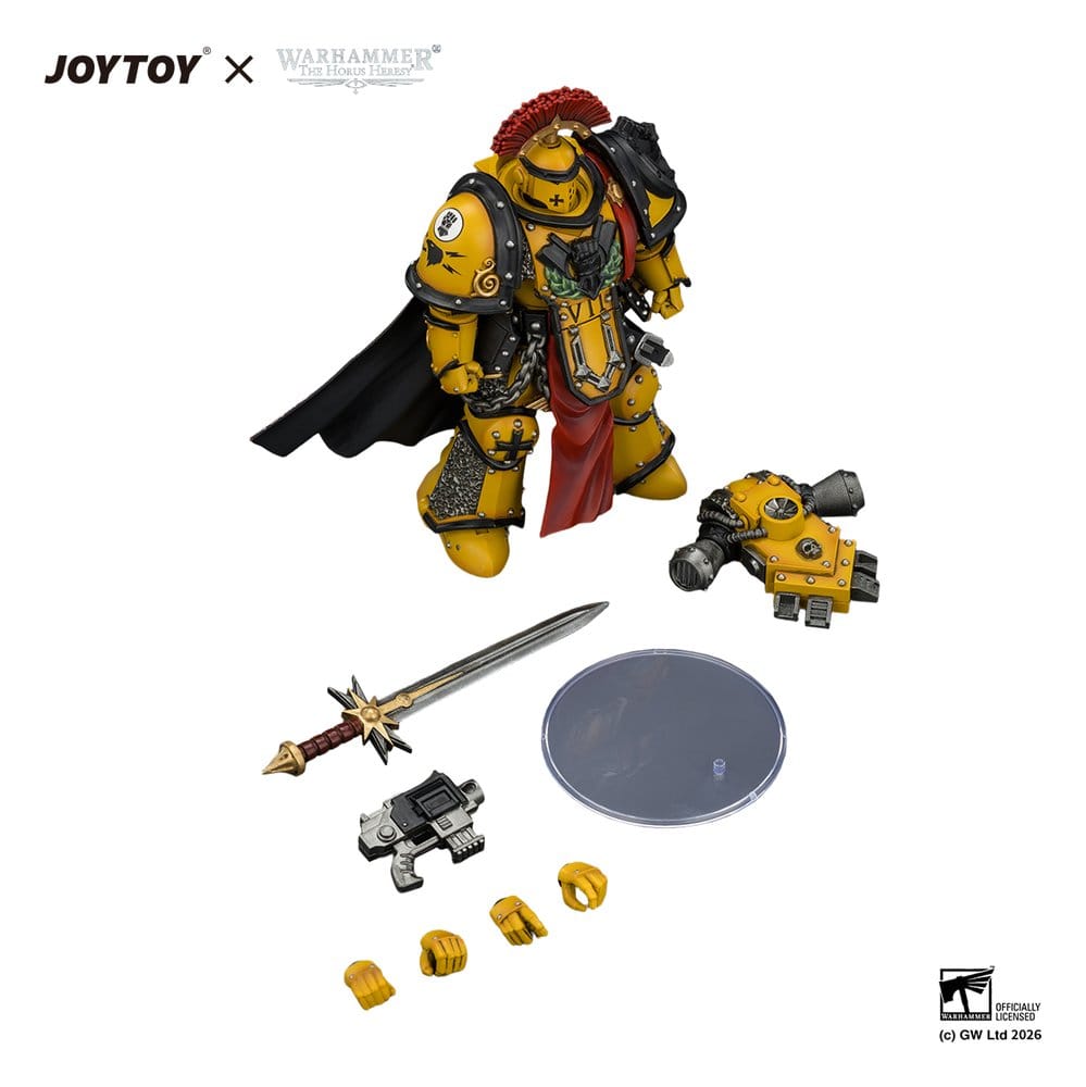 Warhammer Actionfigur Imperial Fists Legion Praetor in Mk III Armour 13 cm - Preorder - ETA: 07.10.2026