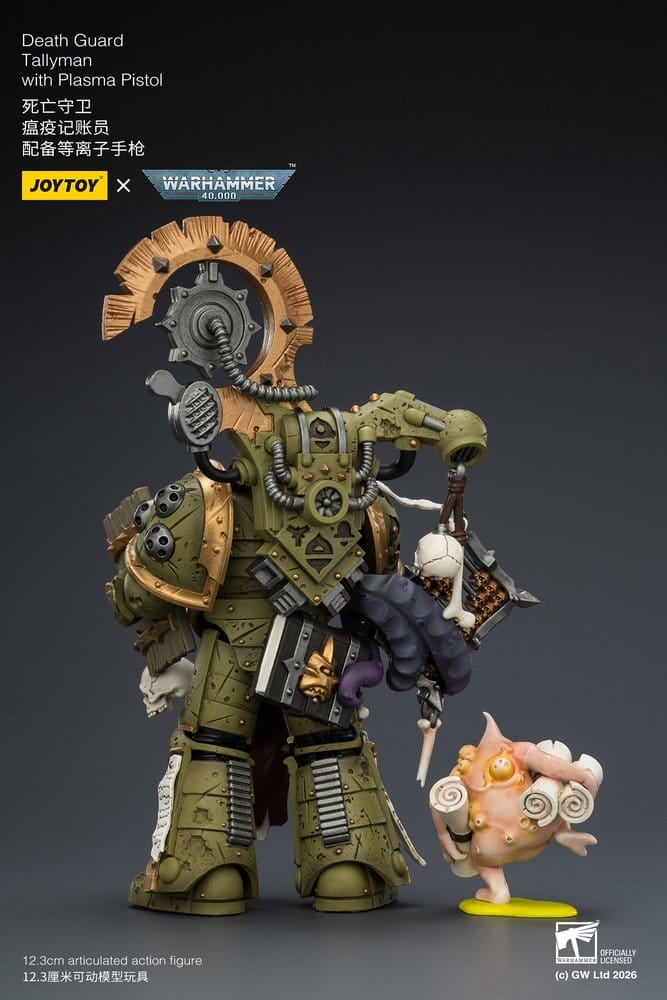 Warhammer 40,000 Actionfigur Death Guard Tallyman 12 cm - Preorder - ETA: 25.09.2026
