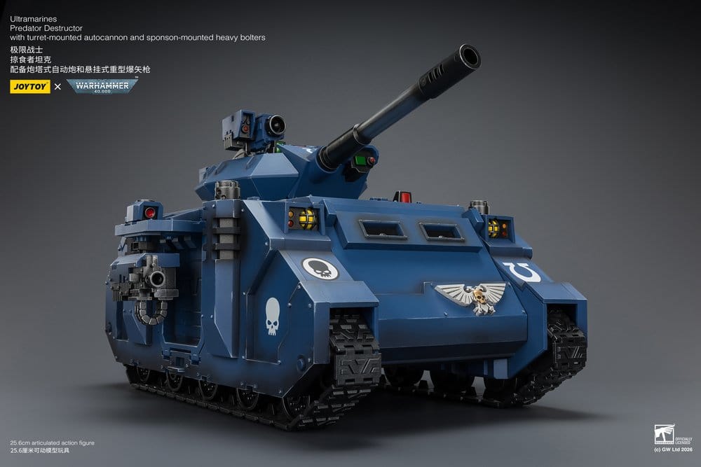 Warhammer 40,000 Fahrzeug Ultramarines Predator Destructor 26 cm - Preorder - ETA: 23.10.2026