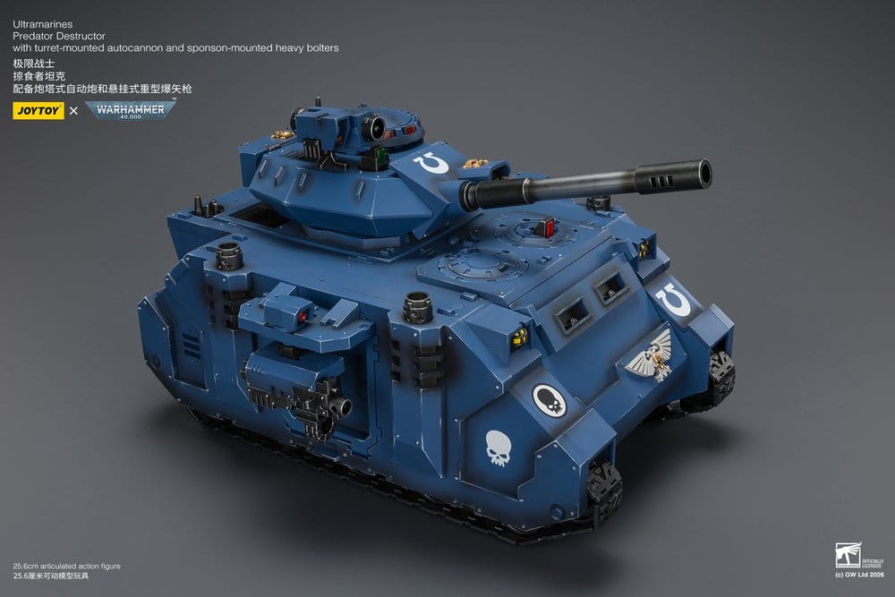 Warhammer 40,000 Fahrzeug Ultramarines Predator Destructor 26 cm - Preorder - ETA: 23.10.2026