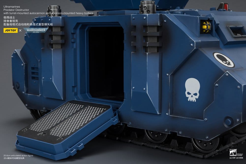 Warhammer 40,000 Fahrzeug Ultramarines Predator Destructor 26 cm - Preorder - ETA: 23.10.2026
