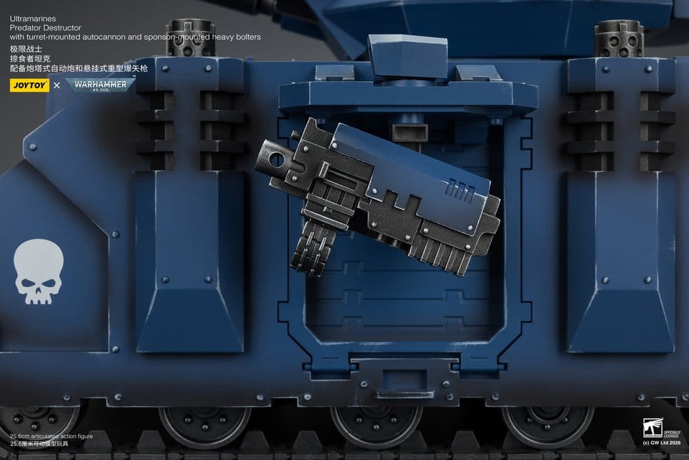 Warhammer 40,000 Fahrzeug Ultramarines Predator Destructor 26 cm - Preorder - ETA: 23.10.2026