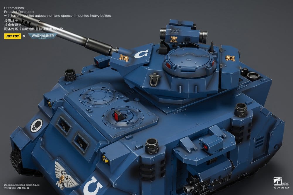 Warhammer 40,000 Fahrzeug Ultramarines Predator Destructor 26 cm - Preorder - ETA: 23.10.2026