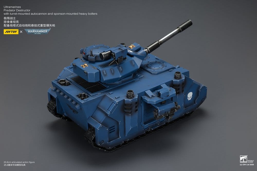 Warhammer 40,000 Fahrzeug Ultramarines Predator Destructor 26 cm - Preorder - ETA: 23.10.2026