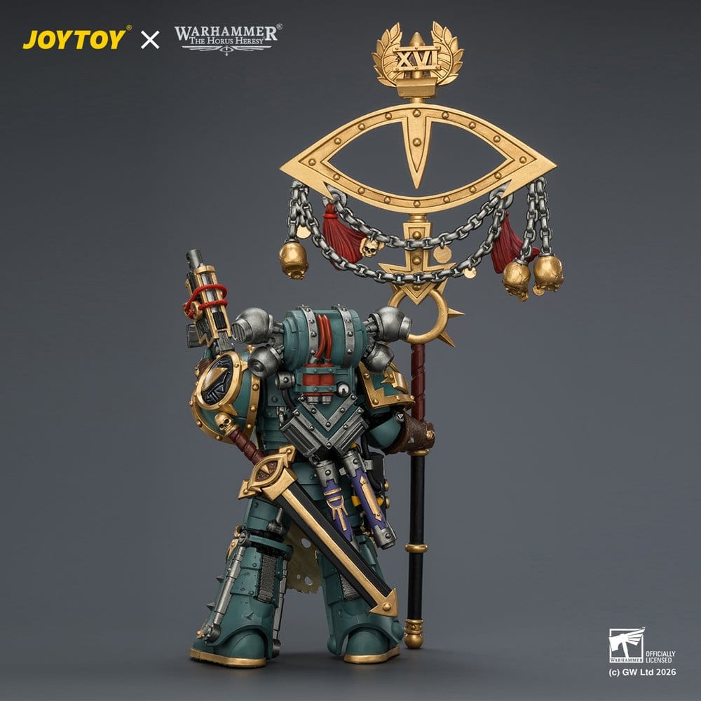 Warhammer Actionfigur Sons of Horus Maloghurst the Twisted, the Warmaster's Equerry 13 cm - Preorder - ETA: 25.11.2026