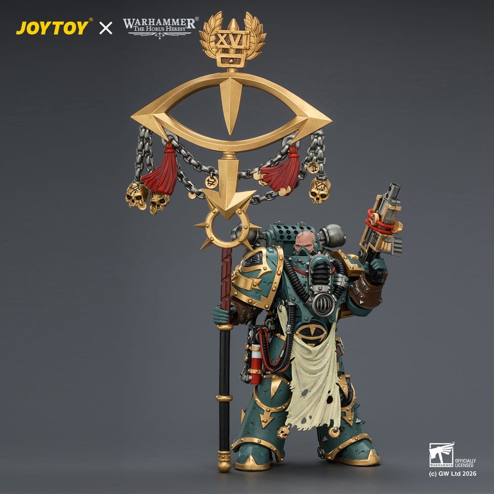 Warhammer Actionfigur Sons of Horus Maloghurst the Twisted, the Warmaster's Equerry 13 cm - Preorder - ETA: 25.11.2026