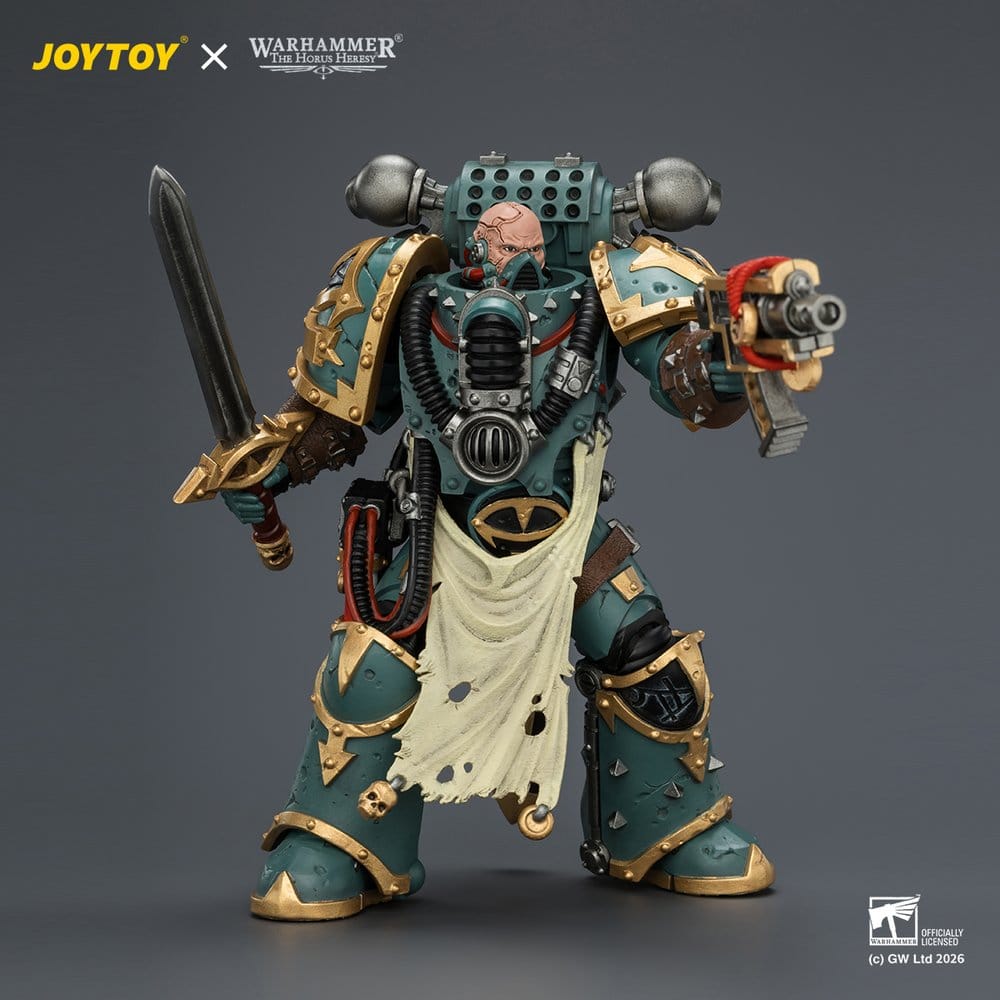 Warhammer Actionfigur Sons of Horus Maloghurst the Twisted, the Warmaster's Equerry 13 cm - Preorder - ETA: 25.11.2026