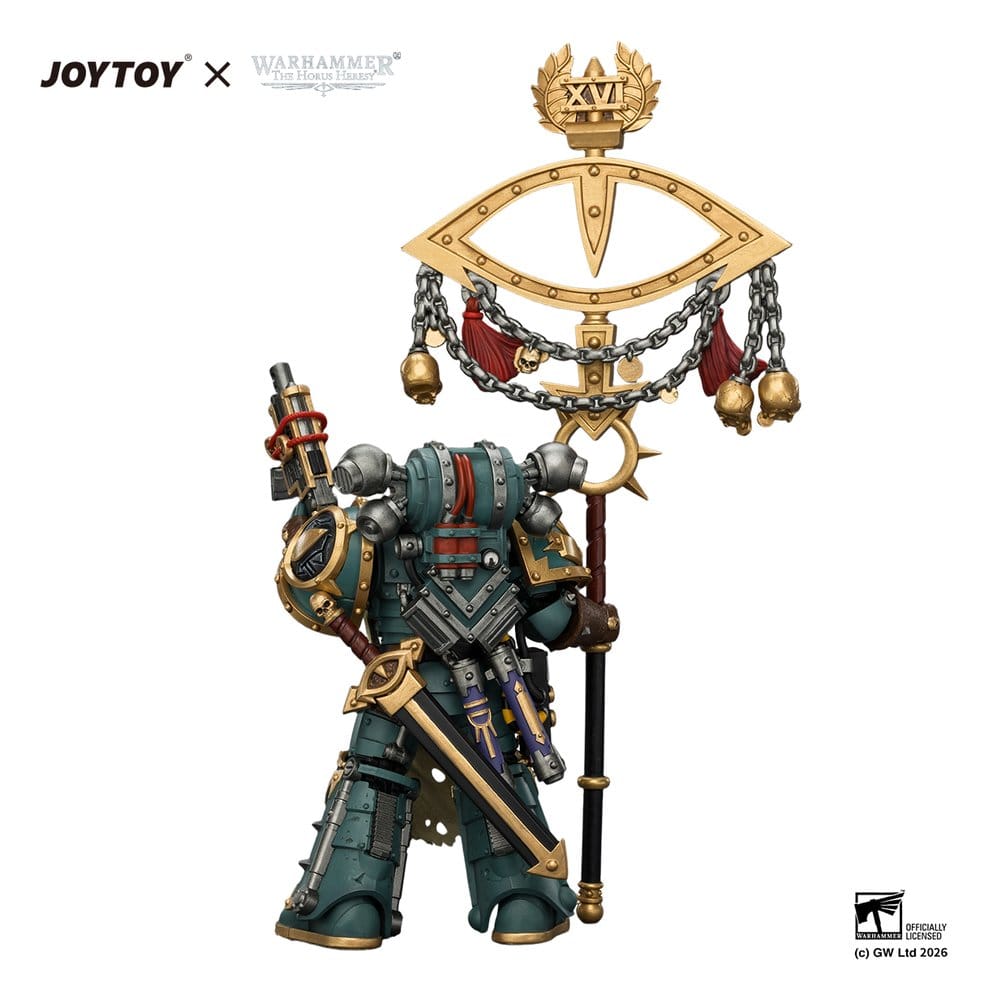Warhammer Actionfigur Sons of Horus Maloghurst the Twisted, the Warmaster's Equerry 13 cm - Preorder - ETA: 25.11.2026