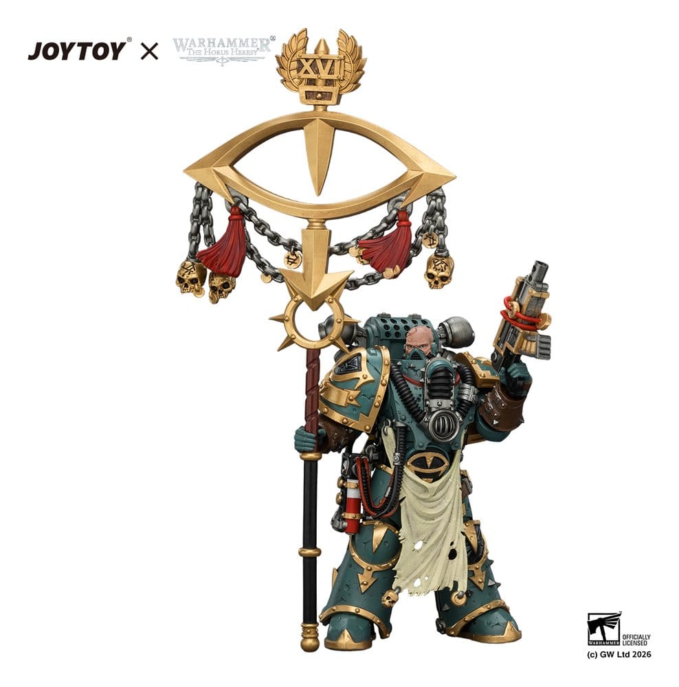 Warhammer Actionfigur Sons of Horus Maloghurst the Twisted, the Warmaster's Equerry 13 cm - Preorder - ETA: 25.11.2026