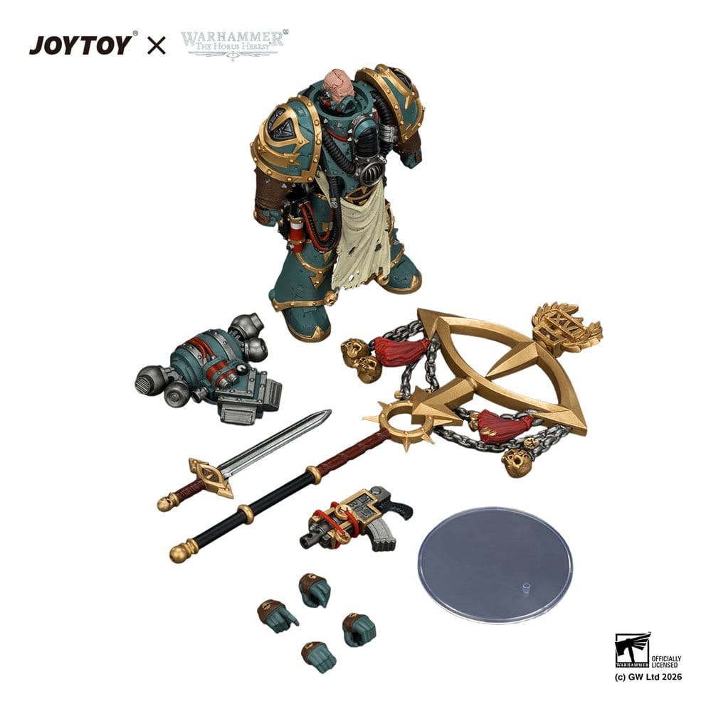 Warhammer Actionfigur Sons of Horus Maloghurst the Twisted, the Warmaster's Equerry 13 cm - Preorder - ETA: 25.11.2026