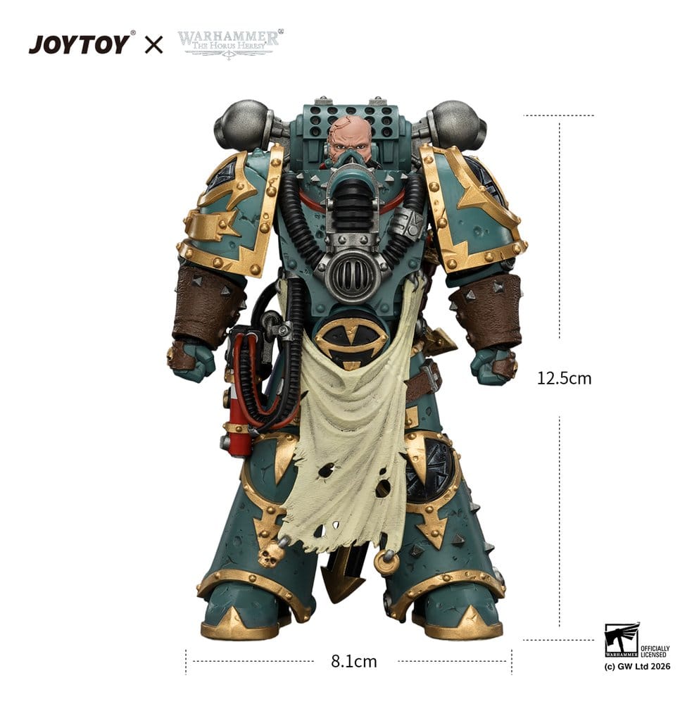 Warhammer Actionfigur Sons of Horus Maloghurst the Twisted, the Warmaster's Equerry 13 cm - Preorder - ETA: 25.11.2026
