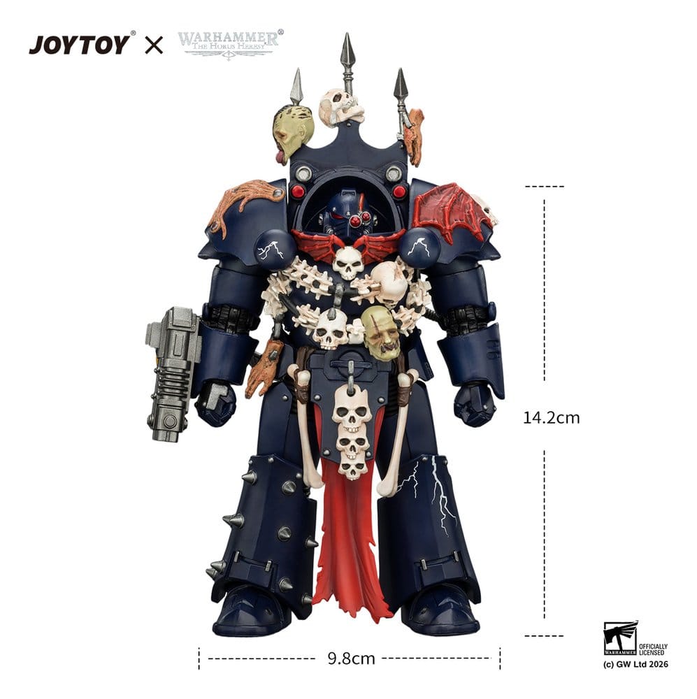 Warhammer The Horus Heresy Actionfigur Night Lords Legion Praetor in Tartaros Terminator Armour 14 cm - Preorder - ETA: 25.11.2026