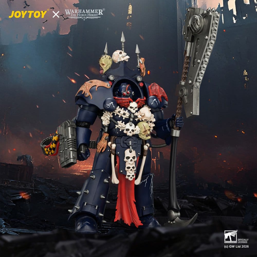 Warhammer The Horus Heresy Actionfigur Night Lords Legion Praetor in Tartaros Terminator Armour 14 cm - Preorder - ETA: 25.11.2026