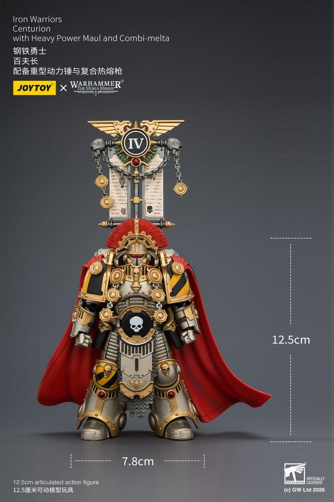 Warhammer The Horus Heresy Actionfigur Iron Warriors Centurion 13 cm - Preorder - ETA: 23.10.2026