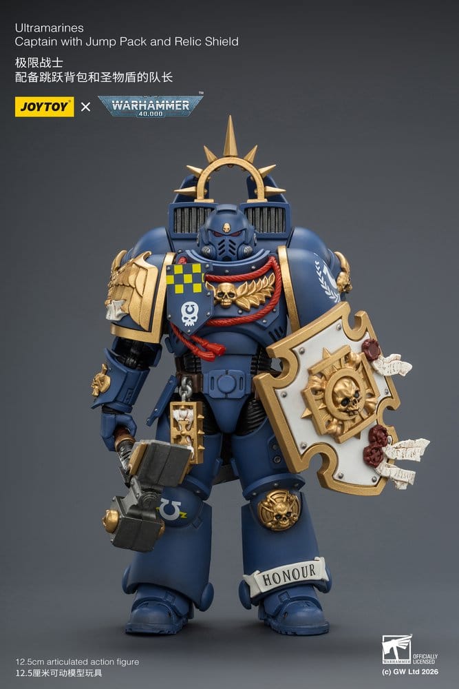 Warhammer Actionfigur Ultramarines Captain 13 cm - Preorder - ETA: 25.11.2026