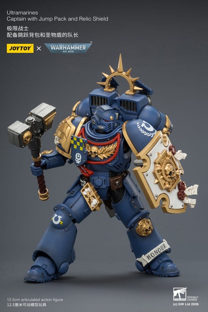 Warhammer Actionfigur Ultramarines Captain 13 cm - Preorder - ETA: 25.11.2026