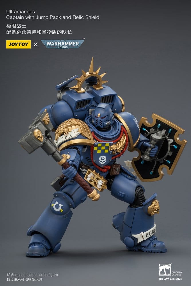 Warhammer Actionfigur Ultramarines Captain 13 cm - Preorder - ETA: 25.11.2026