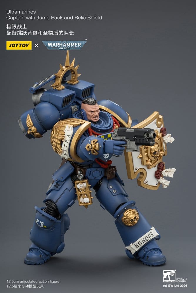 Warhammer Actionfigur Ultramarines Captain 13 cm - Preorder - ETA: 25.11.2026