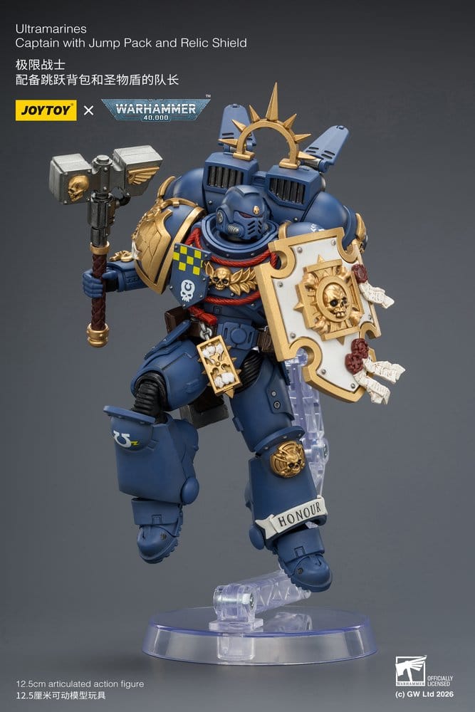 Warhammer Actionfigur Ultramarines Captain 13 cm - Preorder - ETA: 25.11.2026