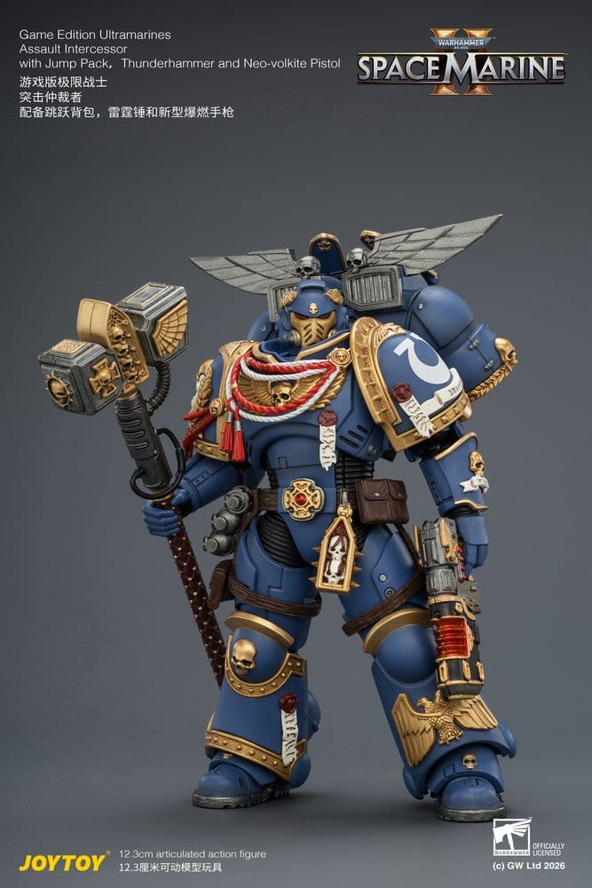 Warhammer Actionfigur Game Edition Ultramarines Assault Intercessor 12 cm - Preorder - ETA: 25.11.2026