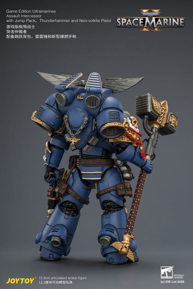 Warhammer Actionfigur Game Edition Ultramarines Assault Intercessor 12 cm - Preorder - ETA: 25.11.2026