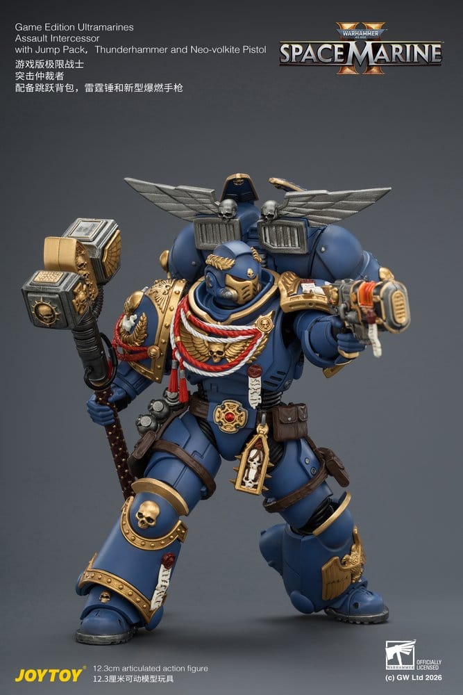 Warhammer Actionfigur Game Edition Ultramarines Assault Intercessor 12 cm - Preorder - ETA: 25.11.2026