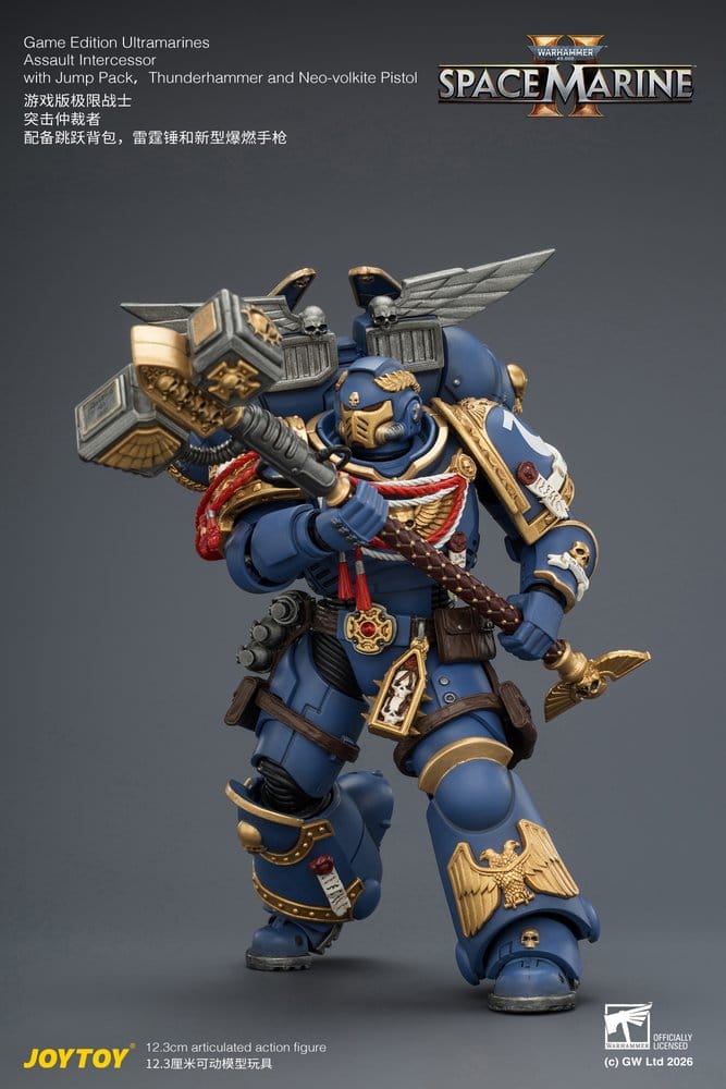 Warhammer Actionfigur Game Edition Ultramarines Assault Intercessor 12 cm - Preorder - ETA: 25.11.2026