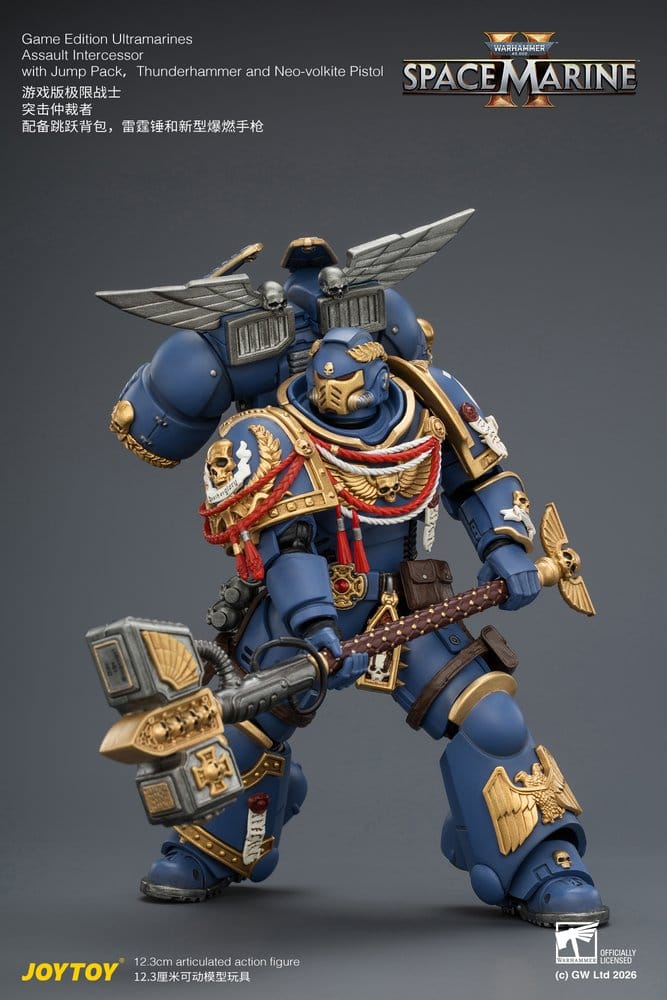 Warhammer Actionfigur Game Edition Ultramarines Assault Intercessor 12 cm - Preorder - ETA: 25.11.2026