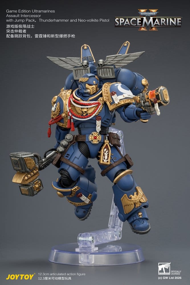 Warhammer Actionfigur Game Edition Ultramarines Assault Intercessor 12 cm - Preorder - ETA: 25.11.2026