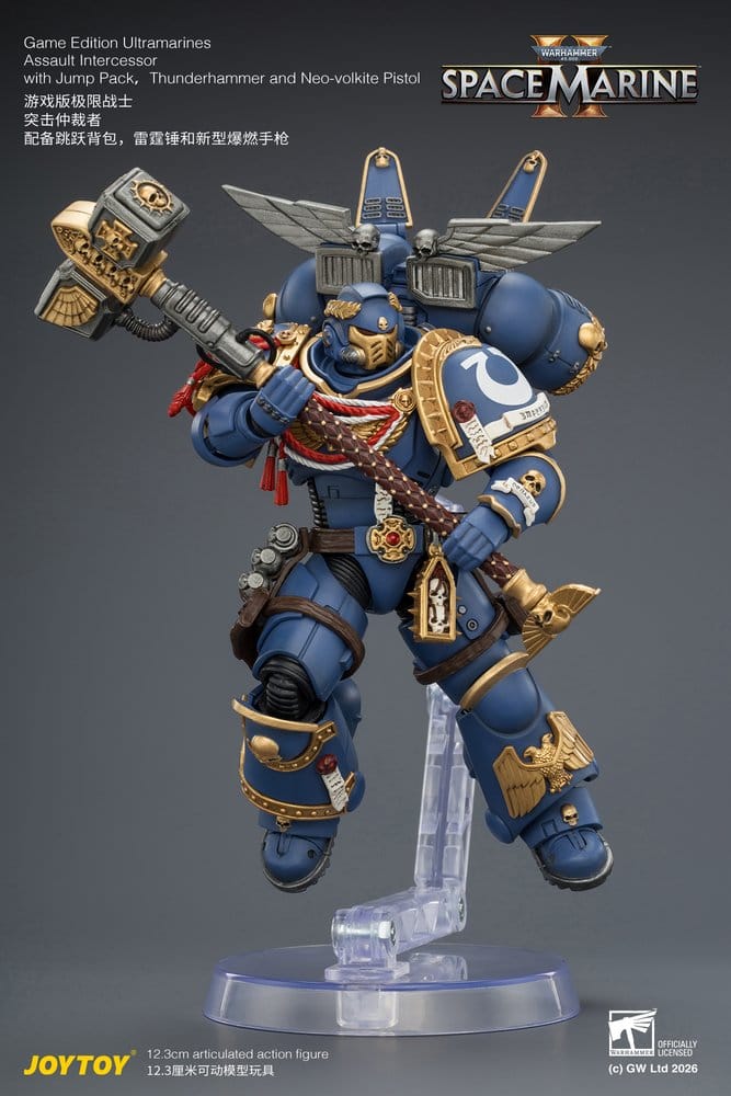 Warhammer Actionfigur Game Edition Ultramarines Assault Intercessor 12 cm - Preorder - ETA: 25.11.2026