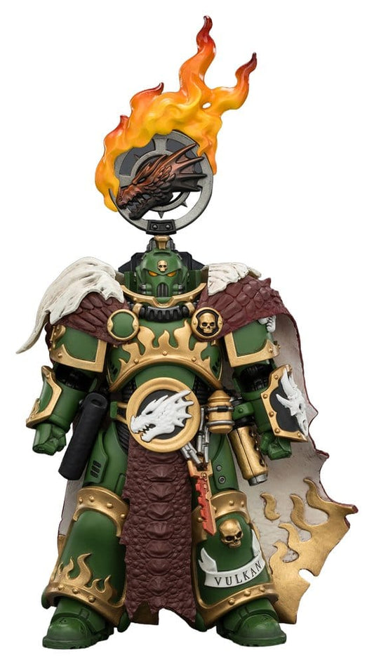 Warhammer Actionfigur Salamanders Vulkan He'stan, the Forgefather 13 cm - Preorder - ETA: 25.11.2026