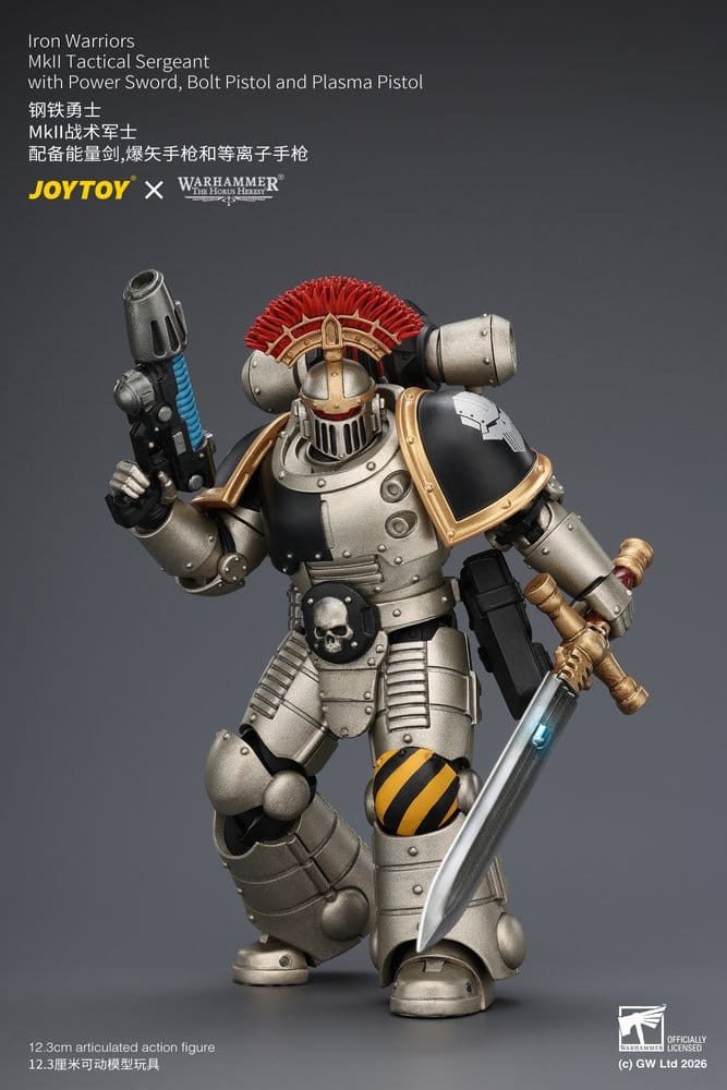 Warhammer The Horus Heresy Actionfigur Iron Warriors MkII Tactical Sergeant 12 cm - Preorder - ETA: 25.11.2026