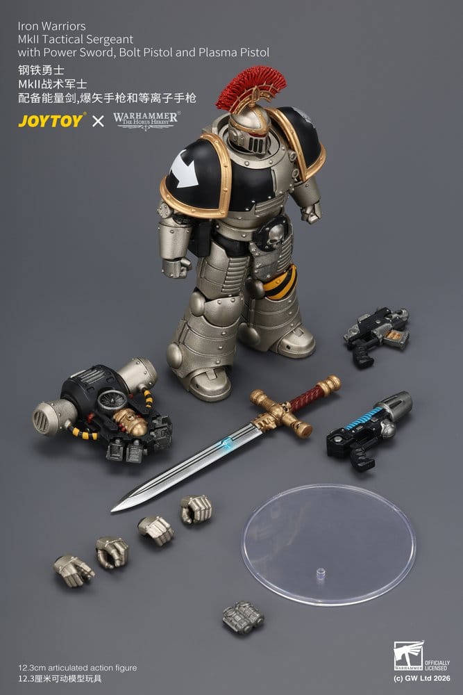 Warhammer The Horus Heresy Actionfigur Iron Warriors MkII Tactical Sergeant 12 cm - Preorder - ETA: 25.11.2026