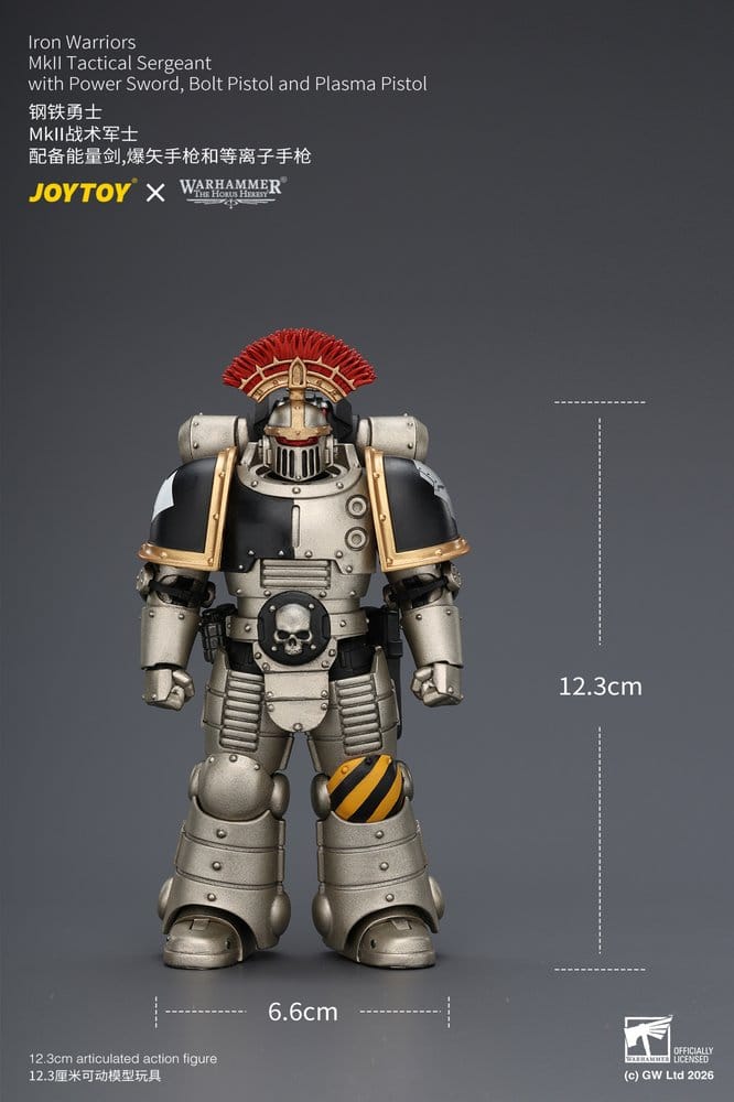 Warhammer The Horus Heresy Actionfigur Iron Warriors MkII Tactical Sergeant 12 cm - Preorder - ETA: 25.11.2026