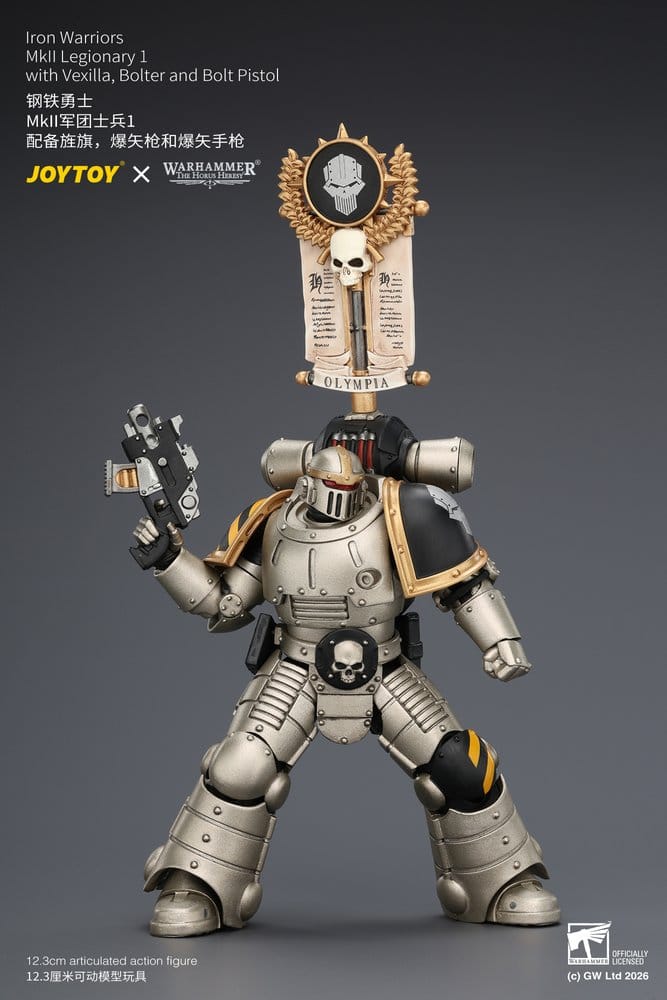 Warhammer The Horus Heresy Actionfigur Iron Warriors MkII Legionary 1 12 cm - Preorder - ETA: 25.11.2026